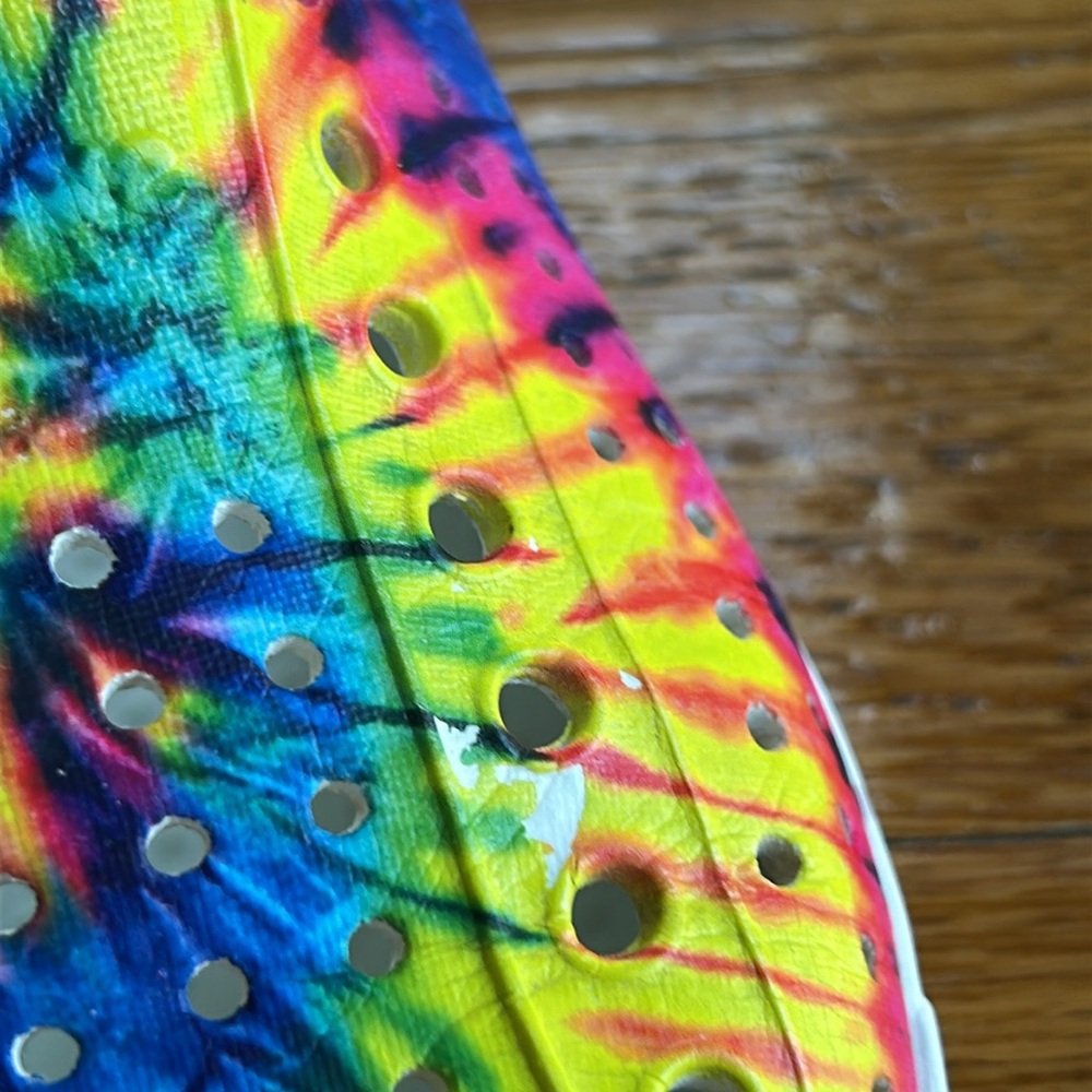 Native Jefferson Tie Dye print slip on rubber shoes. Women’s Size 6. - Picture 10 of 12